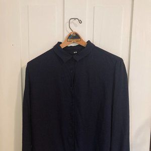 Uniqlo women's rayon blouse